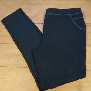 Climate Right by cuddl Duds black pants